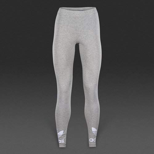 Adidas Originals Trefoil Leggings Medium Grey Heather for Women